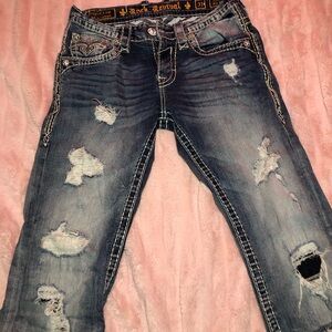 Woman’s Blue skinny jeans